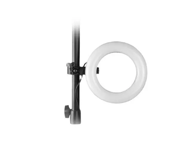 Alt view image 3 of 4 - Clamp Clip Stand Tripod Phone Microphone Ring Light LED Extension Fixed Bracket