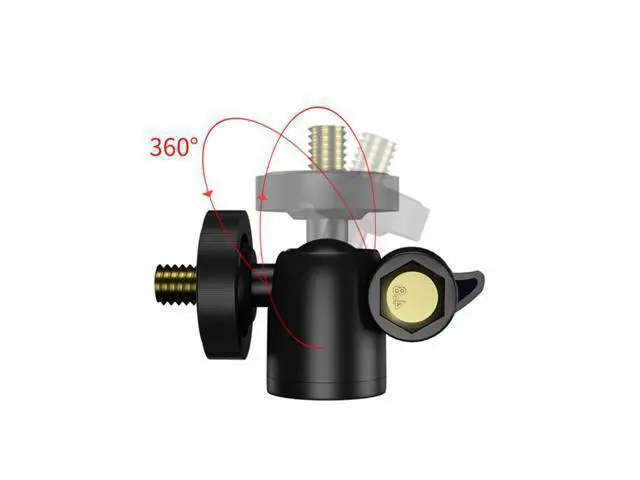 Alt view image 4 of 4 - Clamp Clip Stand Tripod Phone Microphone Ring Light LED Extension Fixed Bracket
