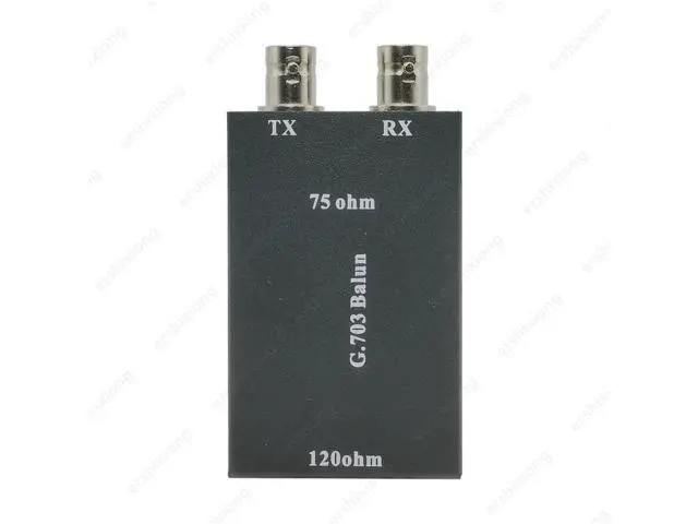 Alt view image 2 of 4 - Convertisseur de média BNC vers RJ45 Premium, adaptateur vidéo Balun coaxial vers Ethernet ITU/CCITT g. 703