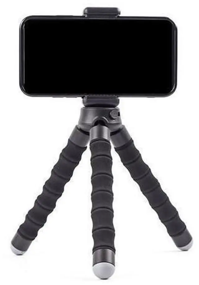 Alt view image 3 of 4 - Octopod Flexible Tripod Portable Lightweight Tripod Stand with Cold Shoe Mount for Smartphone DSLR Camera Selfie Live Broadcast