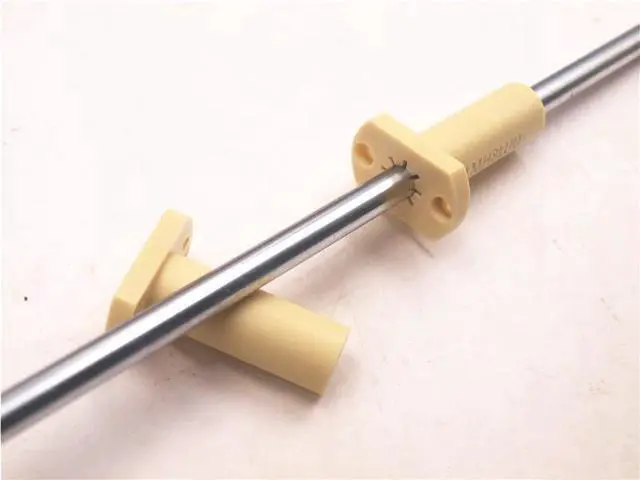 Alt view image 3 of 3 - Funssor 1 pc LMH8LUU Solid Polymer Ellipse Long Type Linear Bearing Bushing 8MM Prusa DIY CNC Motion