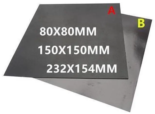Main image of 1pc Magnetic Print Bed Tape 80/150/300mm Square Build Plate Tape Surface Flex Plate