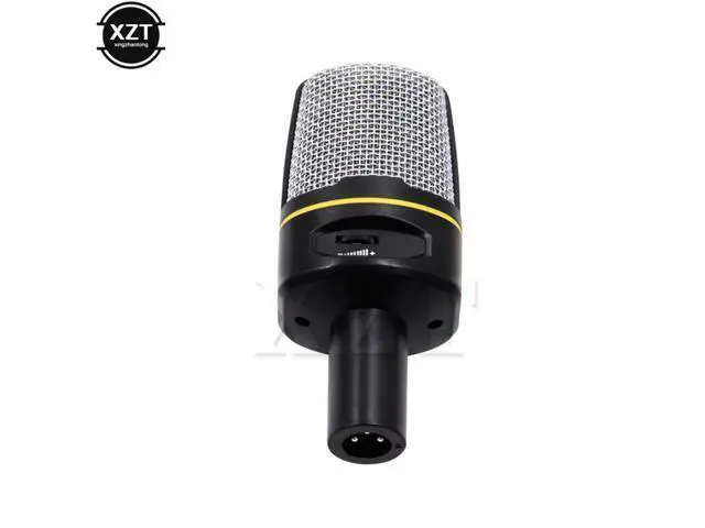 Alt view image 3 of 6 - The professional one-way voice microphone with stand is suitable for PC notebook MSN Skype supports live singing and chat