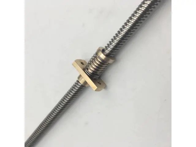 Alt view image 2 of 3 - 1pcs*anti-back lash TR8 lead screw brass nut for upgrade CR-10/Tornado and clone 3D printer anti backlash Spring Loaded nut