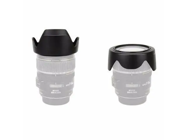 Alt view image 2 of 4 - HB-45 II Bayonet Lens Hood Sun Visor For Nikon AF-S DX 18-55mm F/3.5-5.6G VR