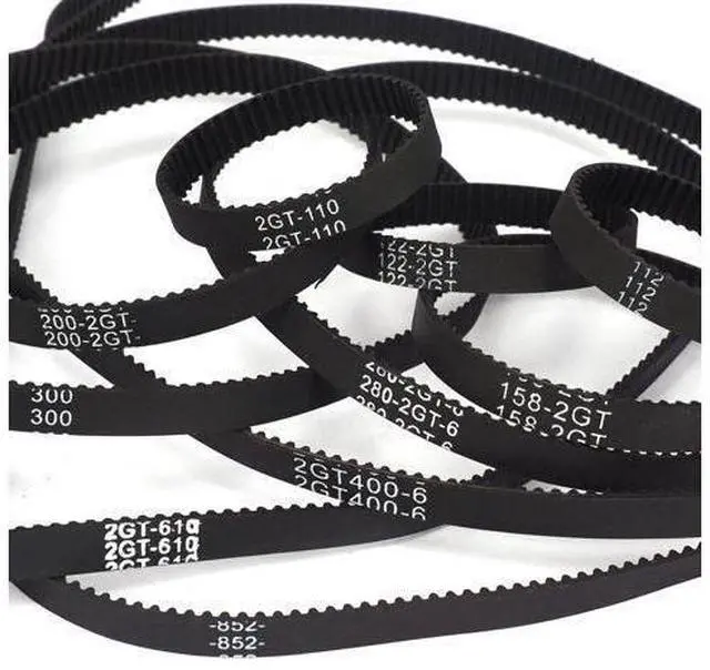 Alt view image 3 of 3 - 6MM width belt GT2 closed loop rubber 2GT timing 610 640 760 mm Length For DIY creatliy Ender3 Cr10 3d printer