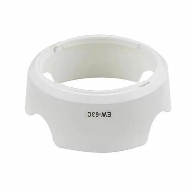 Alt view image 4 of 4 - EW-63C White Replacement Lens Hood for Canon EF-S 18-55mm F/3.5-5.6 IS STM