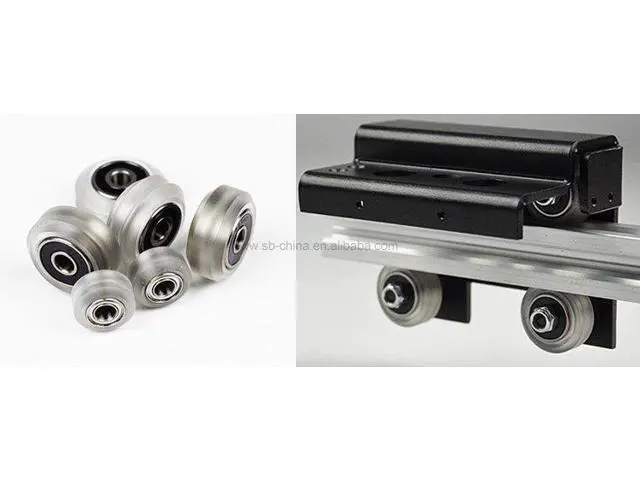 Alt view image 3 of 6 - High precision CNC clear Polycarbonate Xtreme v wheel kits for Openbuilds v-slot linear rail system