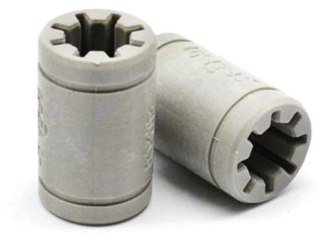 Alt view image 4 of 6 - Funssor 7pcs Solid Polymer LM8UU Bearing 8mm shaft Drylin RJ4JP-01-08 for Anet Reprap Prusa i3 3D Printer