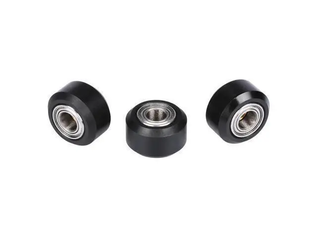 Alt view image 2 of 3 - 10pcs CNC Openbuilds Plastic wheel POM with Bearings big Models Passive Round wheel Idler Pulley Gear perlin wheel for v-slot