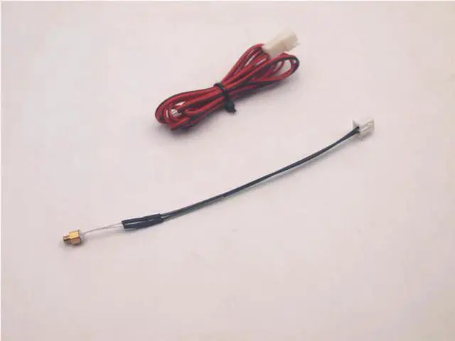 Alt view image 2 of 3 - Funssor Modular Screw-In M3 Stud Thermistor NTC 3950 100K 1% thermistor for Reprap Prusa 3D Printer Hot End Hotend