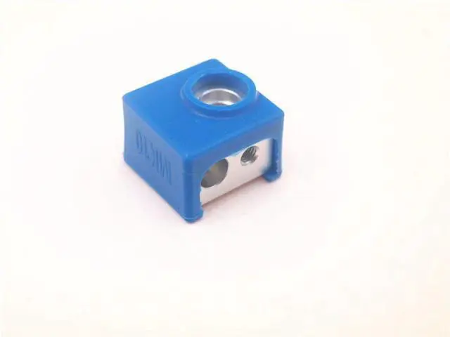 Alt view image 2 of 3 - Funssor 1 pc MK10 Silicone Socks instead ceramic insulation for Wanhao i3 QIDI TECH Flashforge SILICONE HEATER BLOCK COVER