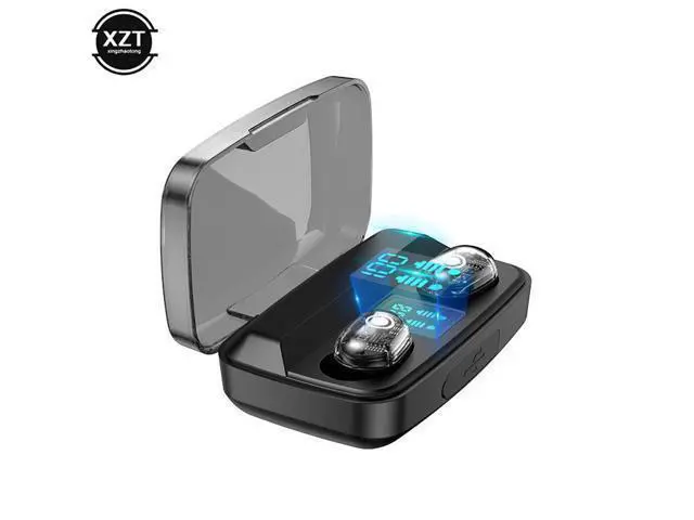 Alt view image 6 of 6 - Bluetooth 5.0 Wireless Headphones with Microphone Sports Waterproof TWS Earphones HIFI Stereo Noise Cancelling Headset Earbuds