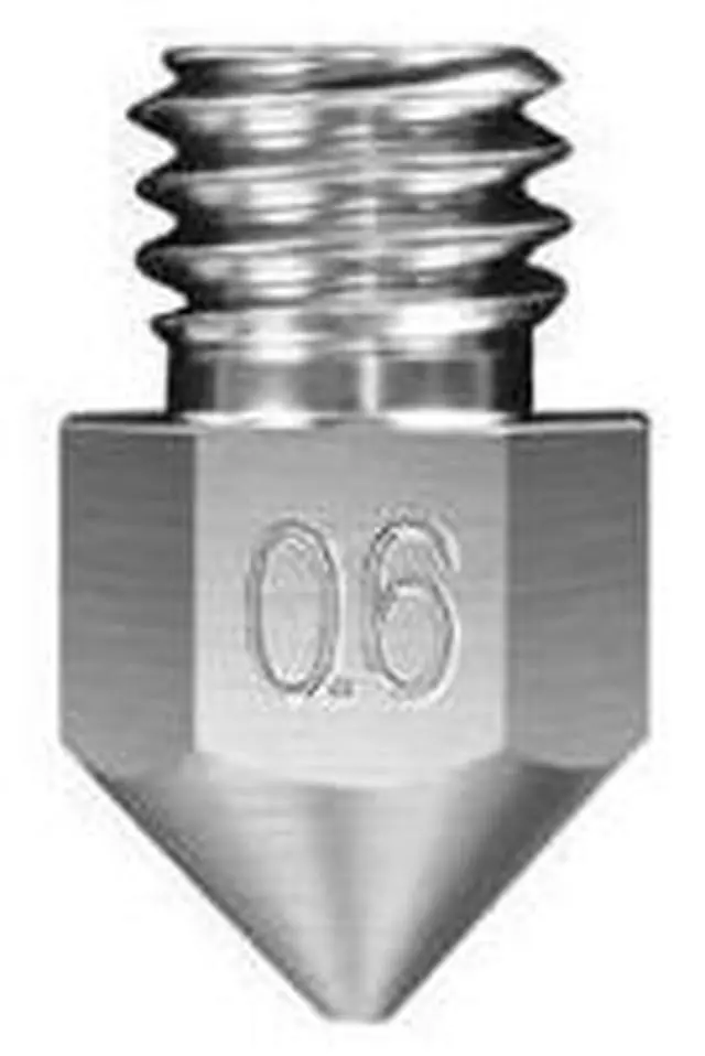 Main image of SWISS MK8 Nozzle Plated Copper 0.25/0.4/0.6/0.8MM 1.75MM 3D Printer Parts For CR10 Ender3 Voron 2.4 Hotend Heater Block