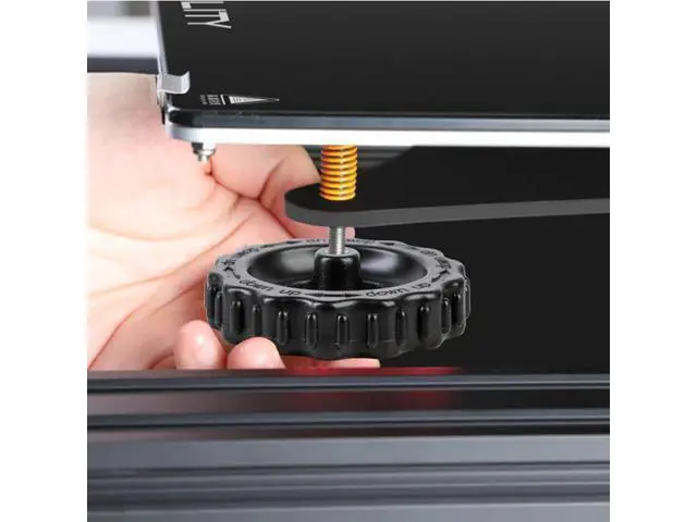 Alt view image 2 of 3 - CREALITY 3D Printer Accessories 4Pcs/Lot Black Hand Twist Leveling Nuts D60*9mm