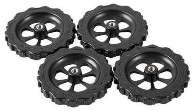 Main image of CREALITY 3D Printer Accessories 4Pcs/Lot Black Hand Twist Leveling Nuts D60*9mm