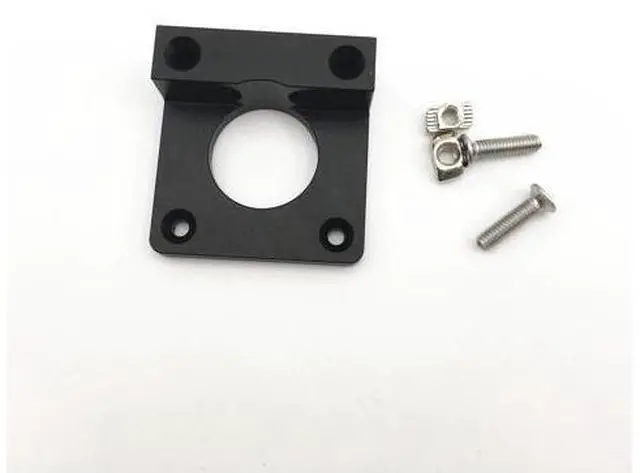 Main image of Funssor 1pcs black color aluminum Creality CR-10 Z Motor Bracket with screw nuts
