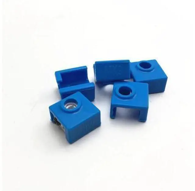Main image of 1pc Blue MK7/ MK8/MK9 Silicone Sock For Ender Creality CR-10 Anet Tronxy X5S SILICONE HEATER BLOCK COVER