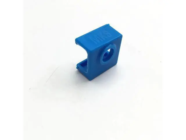 Alt view image 3 of 3 - 1pc Blue MK7/ MK8/MK9 Silicone Sock For Ender Creality CR-10 Anet Tronxy X5S SILICONE HEATER BLOCK COVER
