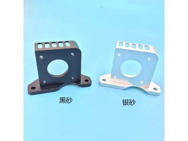 Alt view image 2 of 3 - Funssor aluminum alloy Nema17 Stepper motor bracket For DIY Prusa I3 MK2 Titan Aero extruder