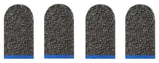Main image of Gaming Finger Cots, Non-Slip, Sweat-Proof Touchscreen Gloves, Breathable, Chicken Finger Cots 4-Piece Set