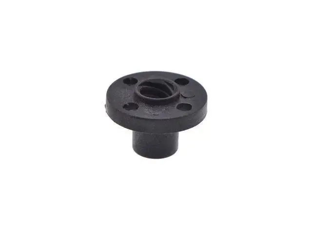 Alt view image 3 of 3 - Funssor 5 Pcs Black TR8 Lead Screw POM nut TR8x2/TR8x4/TR8x8 Trapezoidal Screw Nuts Delrin Nuts 8mm