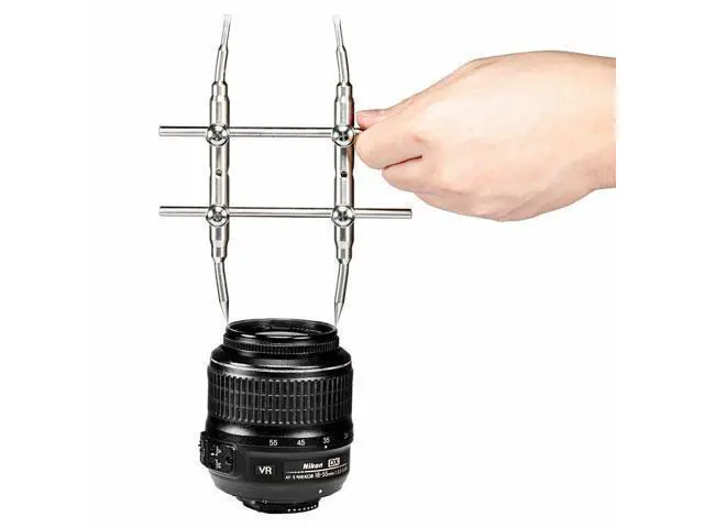 Alt view image 2 of 4 - Professional Curved Spanner Wrench Camera Lens Repairment Opening Tool