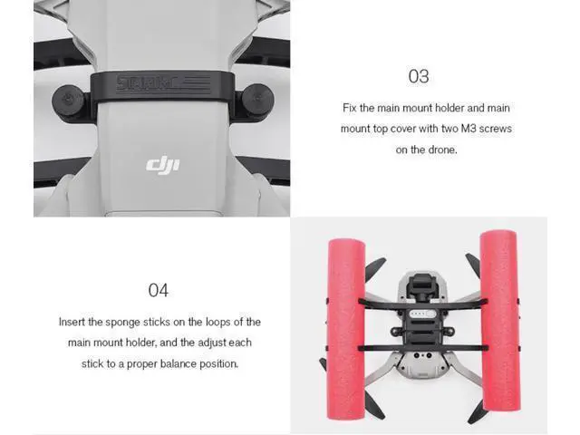 Alt view image 3 of 4 - Startrc Damping Landing Gear Training Kit Floating Kit for Mavic Mini