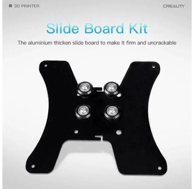 Main image of CREALITY 3D Printer Parts Ender-3 Hotbed Carriage Bottom Slide Plate Kit With Pulley