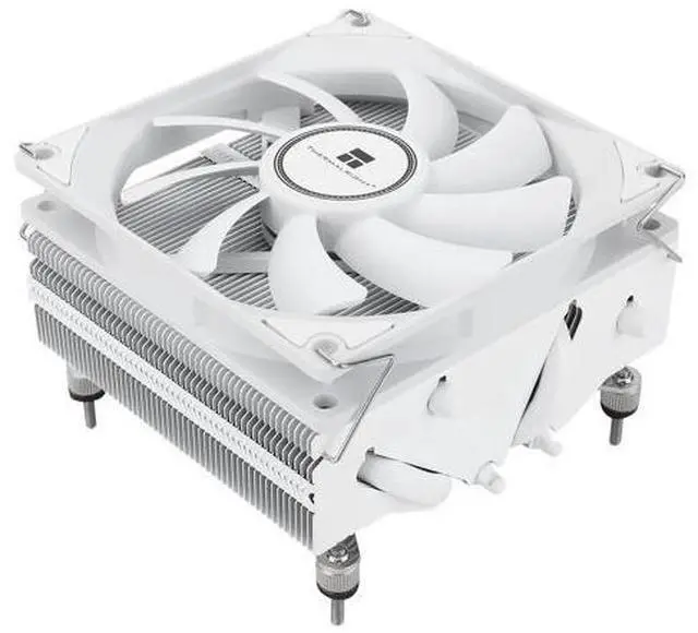 Main image of AXP90-X53 White Low Profile ITX CPU Air Cooler, 53mm Height, TL-9015W Slim PWM Fan Low Noise 22.4dba, Silent ITX CPU Cooler, 2700RPM,for AM4/AM5/Intel 1150/1151/1155/1156/1200/1700/1851