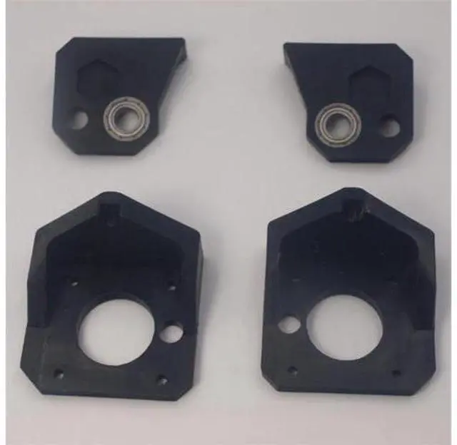 Main image of Funssor Prusa I3 Hephestos/MK2 rework Z end top for TR8 lead screw 8mm improved Z axis bracket bottom