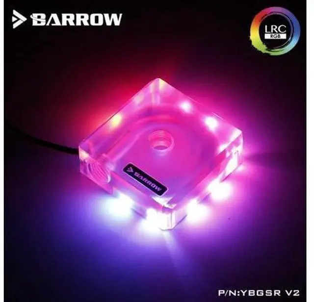 Alt view image 2 of 3 - Barrow Acrylic DDC pump modified upper cover LRC2.0 version YBGSR V2