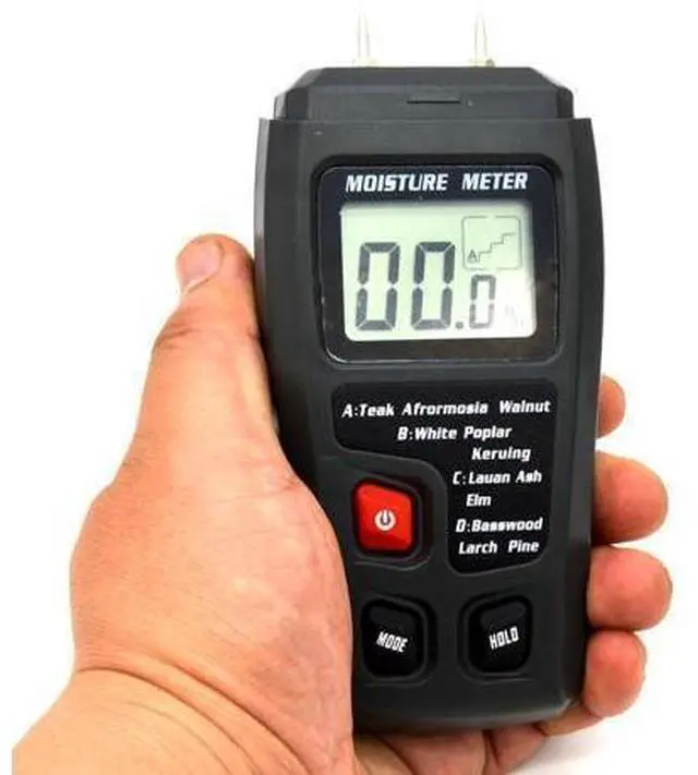 Main image of MT-10 Wood Moisture Humidity Tester Meter Timber Damp Detector Hygrometer Tool