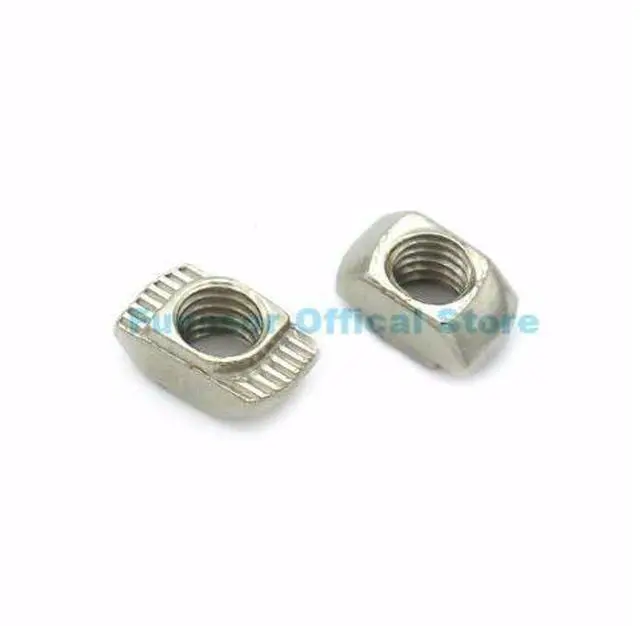 Main image of Funssor 20x20 European Aluminum Extrusions Slim T-Nut M3/M4/M5 Thread Pack of 100