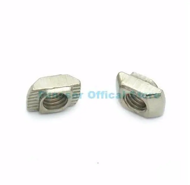 Alt view image 5 of 6 - Funssor 20x20 European Aluminum Extrusions Slim T-Nut M3/M4/M5 Thread Pack of 100