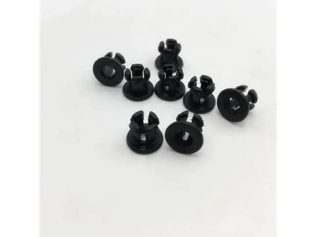Alt view image 4 of 6 - 10pieces 3D printer access 1.75 mm filament Bowden Couplings OD 4mm bowden tube clamp horse shoe Clamp Clip Tube Coupling Collet
