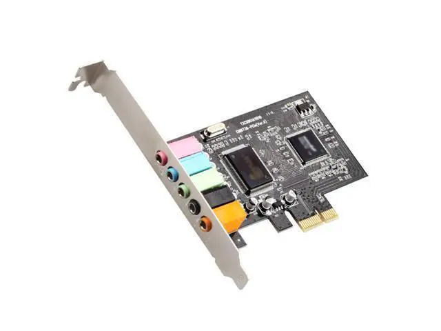 Alt view image 3 of 6 - PCI-E Express 5.1 Stereo Digital Card Desktop Soundcard