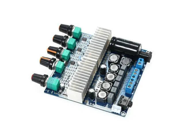 Alt view image 5 of 6 - DC12V~24V TPA3116D2 Subwoofer Digital Amplifier Board