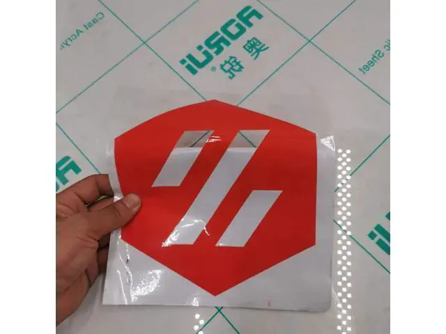 Alt view image 3 of 3 - 1pcs VLOGO sticker 17cm size