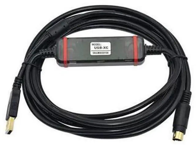 Main image of for USB-XC PLC Programming Cable XC1 XC2 XC3 XD etc. Communication Cable Data Cable Black FTDI Chip