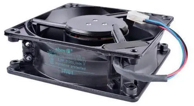Main image of W2G110-AM41-28 12cm 12038 48V 56V 5.9W Double ball bearing high air volume all-metal high temperature fan