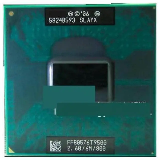Main image of CPU CPU Laptop c 2 Duo T9500 CPU 6M Cache/2.6GHz/800/Dual-Core Socket 479Laptop Processor for GM45/PM45