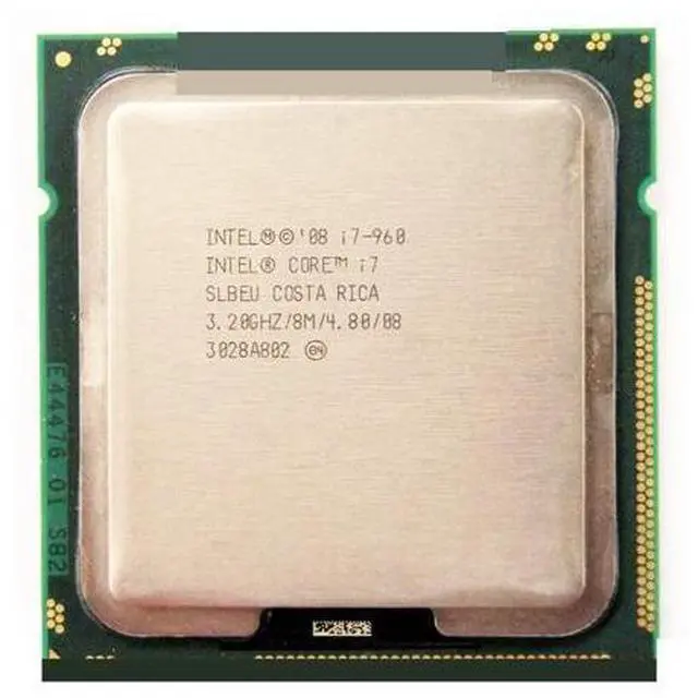 Main image of CPU CPU c I7-960 Processor I7 960 3.20GHz 8M 4-cores Socket 1366 Speedy Ship Out