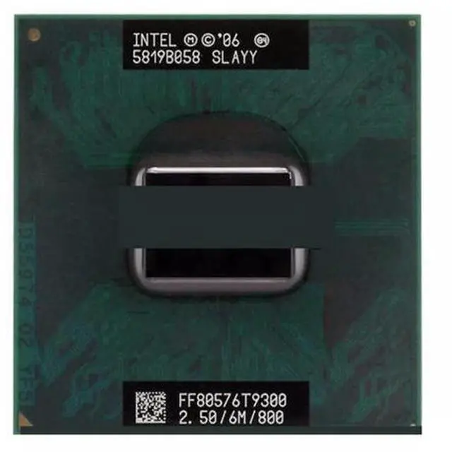 Main image of CPU c 2 Duo T9300 CPU (6M Cache, 2.50 GHz, 800 MHz, 2-Cores) Laptop Processor
