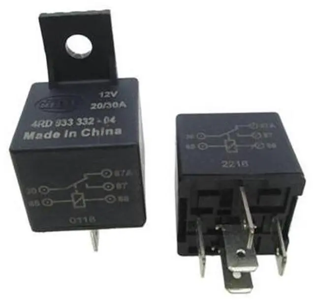 Main image of CAR auto 12V Relay 4RD 933 332-04 12V 4RD933332-04 12V 4RD-933-332-04 12V 12VDC DC12V 20A / 30A 5PIN (Size : 10PCS)