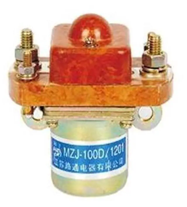 Main image of DC Relay Start Relay Electromagnetic Relay MZJ-100D DC 12V24V36V48V60V72V84V120V50A 100A 200A Contactor (Color : 100A, Size : DC12V)