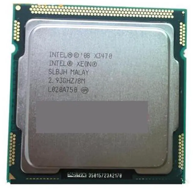 Main image of CPU X3470 Quad c 2.93GHz forLGA 1156 95W 8M Cache Desktop CPU Sama I7 870 Scrattered Potongan