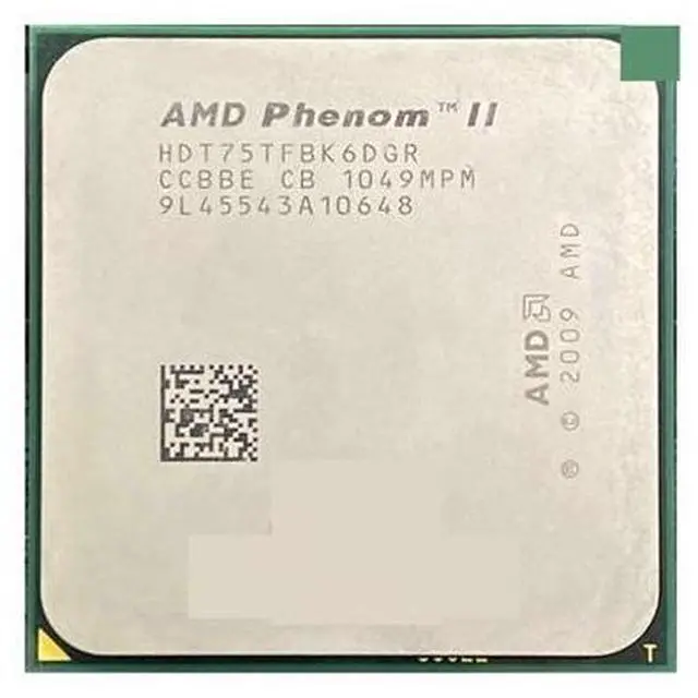 Main image of CPU A ph II X6 1075T 1075 CPU/HDT75TFBK6DGR/AM3/938pin/125W/3.0GHz/E0 Socket AM3