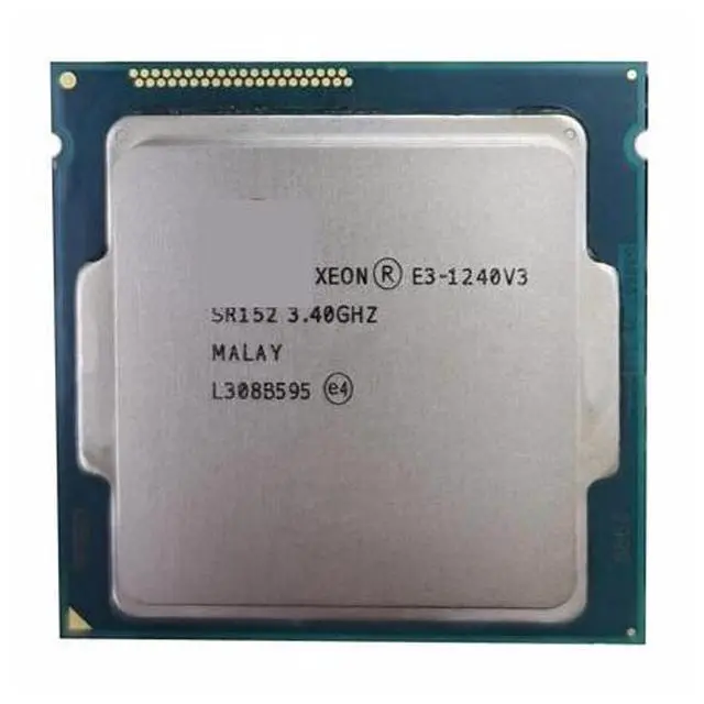 Main image of CPU forXeon E3-1240 V3 E3 1240 V3 E3 1240v3 3.4 GHz Quad-Core Eight-Thread CPU Processor 8M 80W forLGA 1150