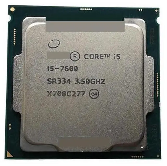 Main image of CPU c I5-7600 3.50GHz Quad-Core 6MB SmartCache Up to 4.10GHz HD Graphics 630 I5 7600 DDR4-2400 DDR3L 1600 FCforLGA1151